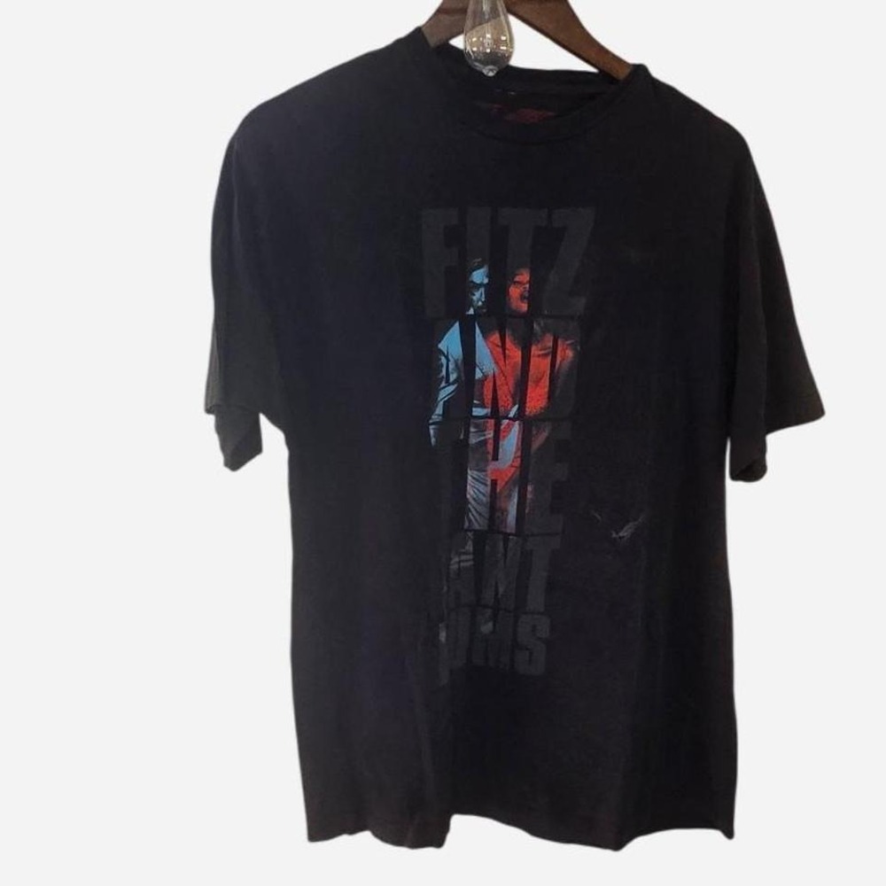 MENS‎ BLACK CONCERT TEE FITZ AND THE TANTRUMS SIZE LARGE